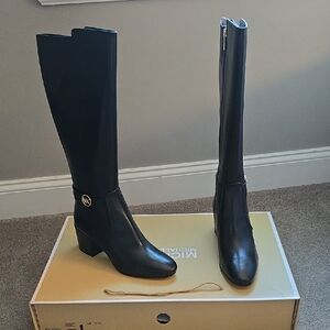 Michael Kors Black Over the Knee Boots
